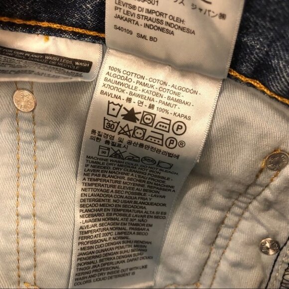 LEVI’S 541 Athletic Taper Relaxed Jeans 42x30 - Picture 10 of 12